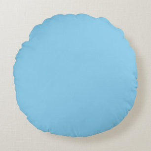 Baby Blue Round Cushion