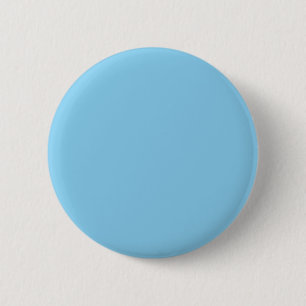 Baby Blue Round Pin-back Button