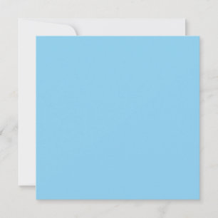 Baby Blue Sky Solid Colour Card