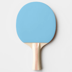 Baby Blue Sky Solid Colour Ping Pong Paddle
