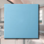 Baby Blue Solid Colour | Classic | Elegant Ceramic Tile<br><div class="desc">Baby Blue Solid Colour | Classic | Elegant | Trendy | Stylish | Gift</div>