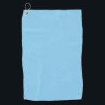 Baby Blue Solid Colour | Classic | Elegant Golf Towel<br><div class="desc">Baby Blue Solid Colour | Classic | Elegant | Trendy | Stylish | Gift</div>