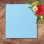 Baby Blue Solid Colour | Classic | Elegant Notepad<br><div class="desc">Baby Blue Solid Colour | Classic | Elegant | Trendy | Stylish | Gift</div>