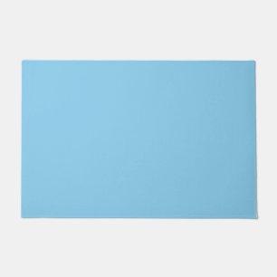 Baby blue  (solid colour) doormat