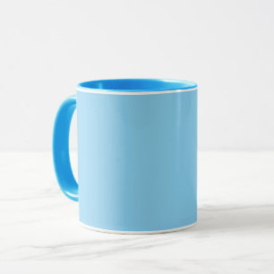 Baby blue  (solid colour) mug