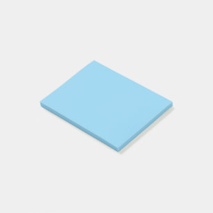 Baby blue  (solid colour) post-it notes