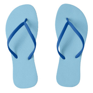 Baby Blue Solid Colour Thongs