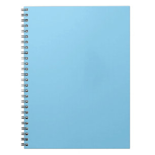 Baby Blue Spiral Notebook
