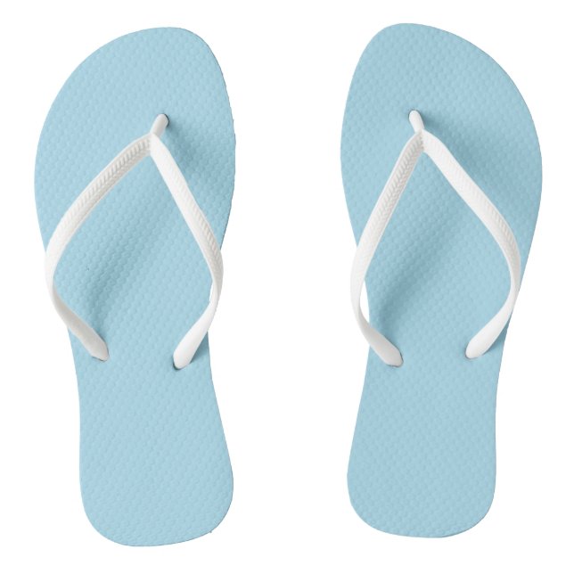 Baby Blue Thongs (Footbed)