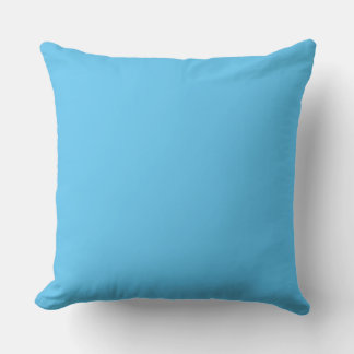 Baby Blue Throw Pillow 20" x 20"