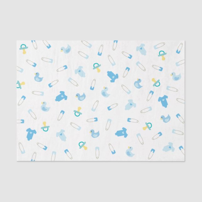 Baby Blue Tissue Paper (Front)