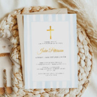 Baby Blue Watercolor Baptism