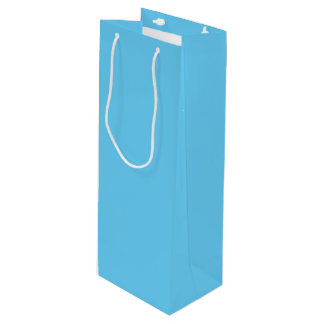 Baby Blue Wine Gift Bag