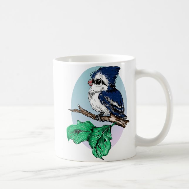 Baby BlueJay Mug (Right)