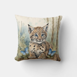 Baby Bobcat Boys  Cushion