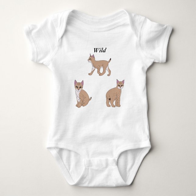 Baby Bobcats Bodysuit (Front)