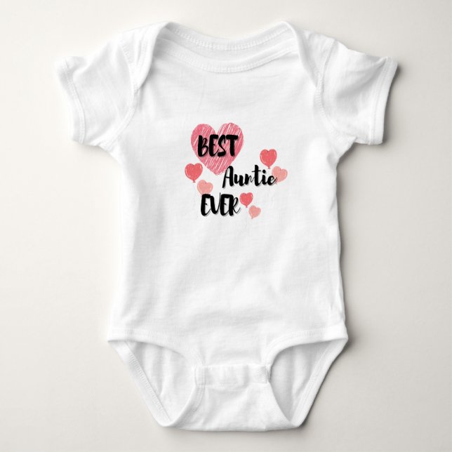 baby bodies auntie baby bodysuit (Front)