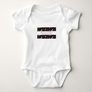 Baby Body Jersey - Built on Courage Raised on Love Bodysuit