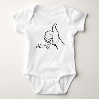 Baby body NICE THUMB UP Bodysuit