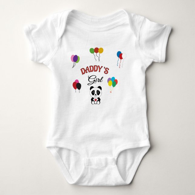 Baby Body Suit: Daddy's Girl Bodysuit (Front)