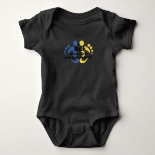 Baby body suit "I rock an extra chromosome" Bodysuit