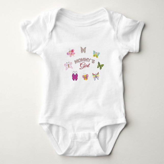 Baby Body Suit: Mummy's Girl Bodysuit (Front)