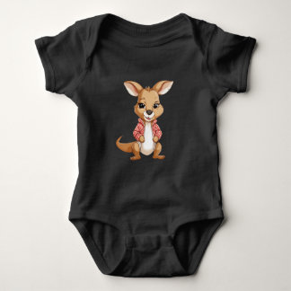 Baby body with sweet animals baby bodysuit