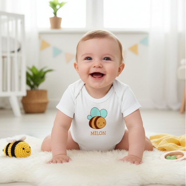  Baby Bodysuit Adorable Bee Design  (Creator Uploaded)