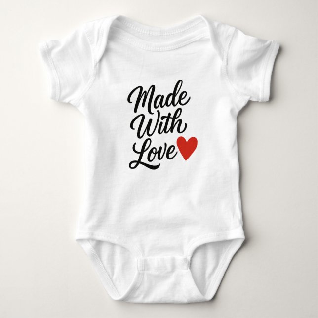 Baby Bodysuit - Adorable Infant Jumpsuit  (Front)