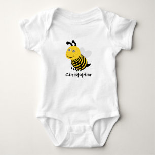 Baby Bodysuit Bee Design