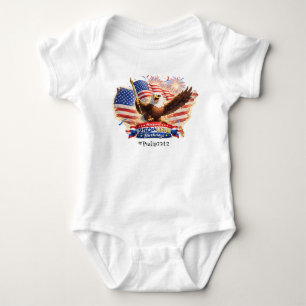 baby bodysuit Blessed Happy 250th Birthday USA!