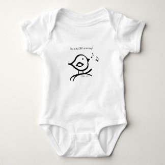 Baby bodysuit - Christian Bird Design
