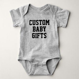Baby Bodysuit Custom Baby Gifts Blank Template