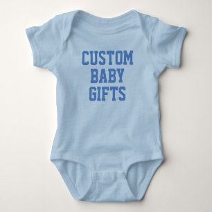 Baby Bodysuit Custom Baby Gifts Blank Template