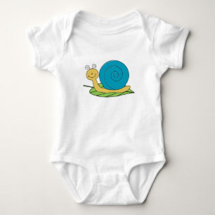 Baby Bodysuit/Cute Snail Bodysuit
