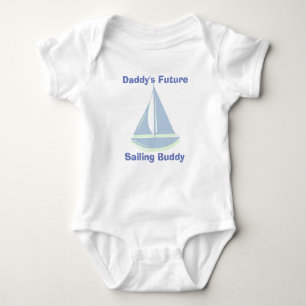 Baby Bodysuit - Daddy's Future Sailing Buddy