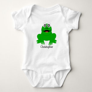 Baby Bodysuit Frog Design