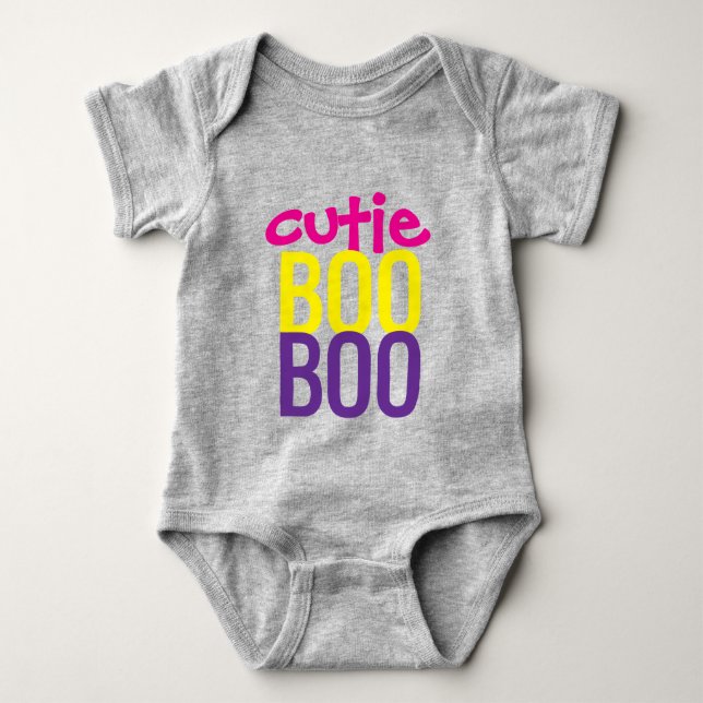 Baby Bodysuit : HALLOWEEN Cutie Boo #8 (Front)
