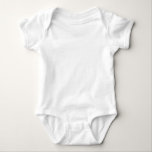 Baby Bodysuit Jersey DIY 05 colour choices Templat<br><div class="desc">Style: Baby Jersey Bodysuit Size & Fit Standard fit Fits true to size Fabric & Care 4.5 oz., 100% combed ring spun cotton jersey Double-needle hemmed sleeve, 1/4" single-needle hem ruffle bottom EasyTear™ label White is sewn with 100% cotton thread Machine washable. Washing before first use is recommended Fully committed...</div>