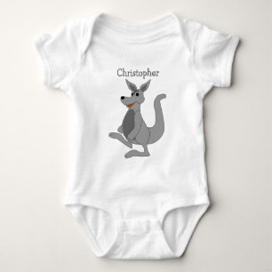 Baby Bodysuit Kangaroo Design