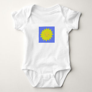Baby Bodysuit Tee with Sun Design