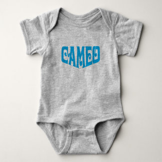 Baby Bodysuit with Cameo logo
