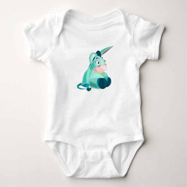 Baby Bodysuit with Cute Donkey (Front)