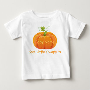 Baby Bodysuit with Pumpkin - Our Little Pumpkin