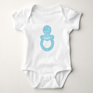 Baby bodysuit - Word Cloud