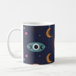 Baby boho, hippie chic pattern. coffee mug