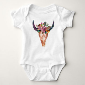 Baby Boho Longhorn Baby Bodysuit