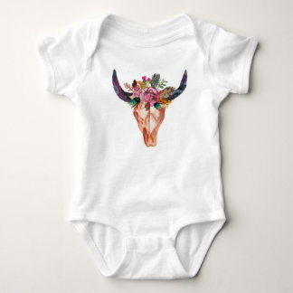 Baby Boho Longhorn Bodysuit