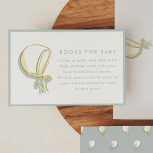 Baby Bonnet Baby Books Enclosure Card