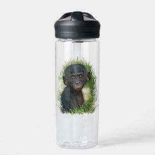 Baby Bonobo Ape Water Bottle